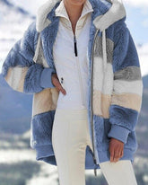 Plysch varm huvakappa