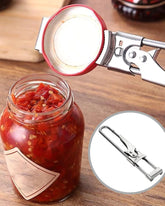 Justerbar skruvlocksöppnare i rostfritt stål