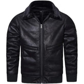 Högkvalitativ 'Cosmic Cascade' läderjacka