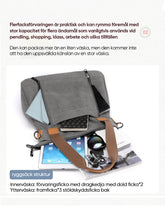 Canvasväska med stor