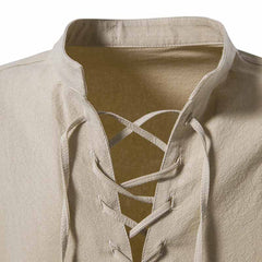 LASZLO - Elegant skjorta med V-hals