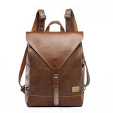 Vintage Faux läder ryggsäck