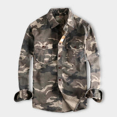 AUBERT - Camouflage skjortor för män