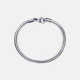 Antonios Snake Stainless Steel Armband Män