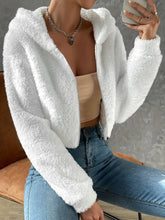 Teddyjacka med dragkedja