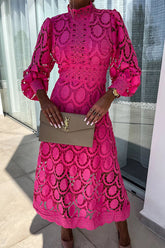 Romantisk spetsklänning