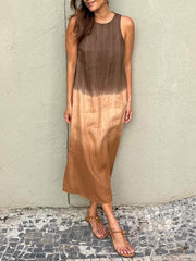 Marian - Snygg ombre-klänning
