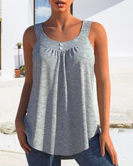 Enkel ärmlöst tank top