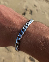 Polerat Armband i Titan