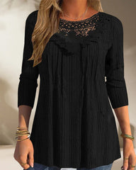 Spetstopp med Rund Hals