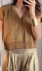 Elegant set med topp och byxor (senaste kollektionen)