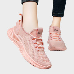 AMELIE - Sportiga stickade sneakers för kvinnor