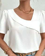 Snygg enkel kortärmad topp