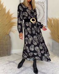 Fashionabla löst klänning