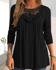 Spetstopp med Rund Hals