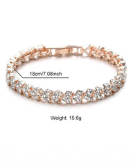 Armband med kristall