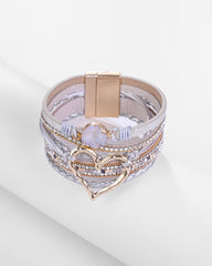 Bohemisk Hjärta  armband