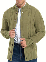 Cardigan med snyggt mönster