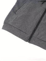 Sweatshirt med huva för män