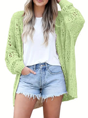 Reca - Boho chic virkad stickad kofta