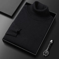 Angelo | Stickad turtleneck tröja