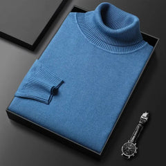 Angelo | Stickad turtleneck tröja