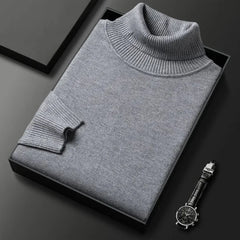Angelo | Stickad turtleneck tröja