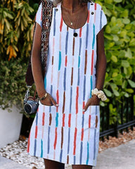 Sommarklänning med fickor