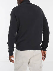Jumper med dragkedja i halsen