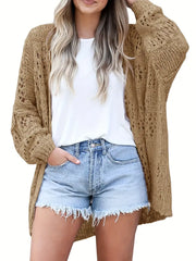 Reca - Boho chic virkad stickad kofta