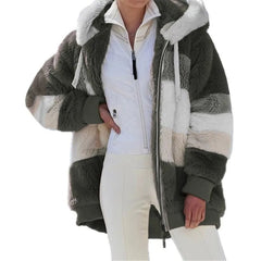 Oversized Hooded Jacket för kvinnor