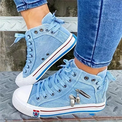 Nova - Sköna sneakers i denim