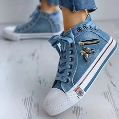 Nova - Sköna sneakers i denim