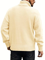 Stickad polokrage